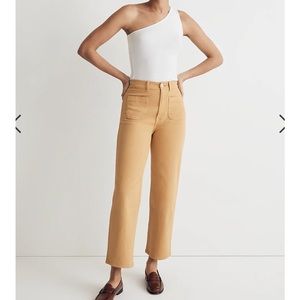 Madewell Emmett 2.0 Wide-Leg Crop Pants